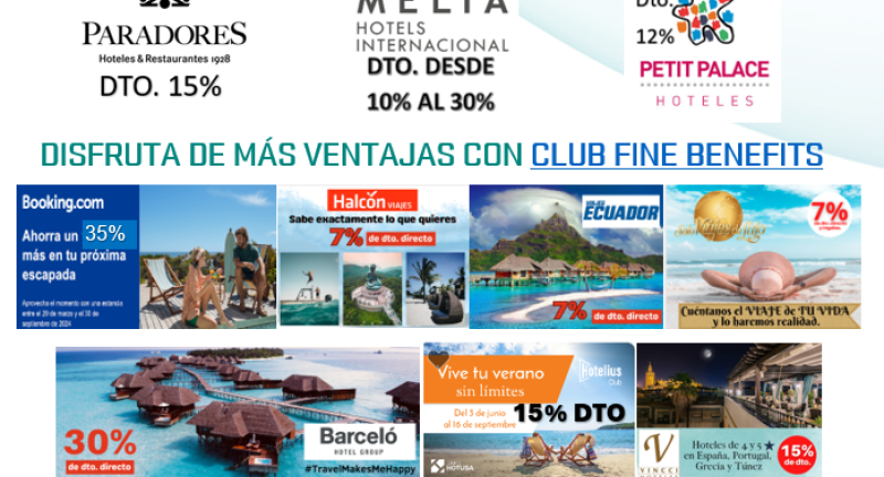 EN VACACIONES DISFRUTA DE LAS VENTAJAS DE SER AFILIADO