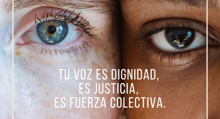 8M, TU VOZ ES DIGNIDAD, ES JUSTICIA, ES FUERZA COLECTIVA.