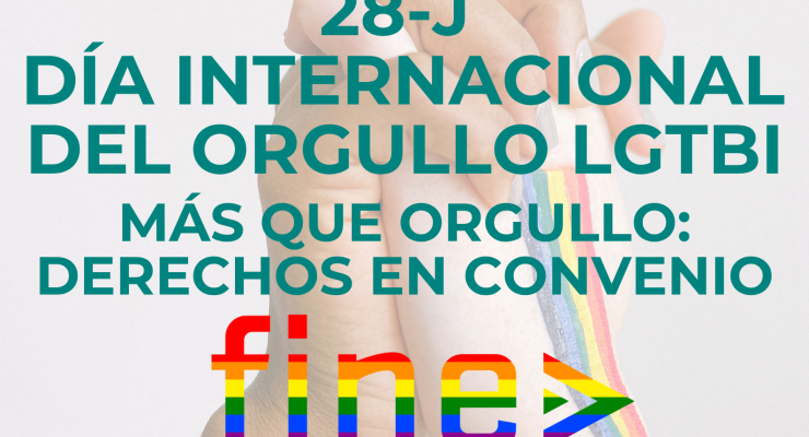 28-J DA INTERNACIONAL  DEL ORGULLO LGTBI