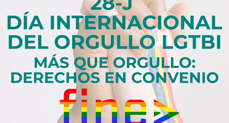 28-J DA INTERNACIONAL  DEL ORGULLO LGTBI