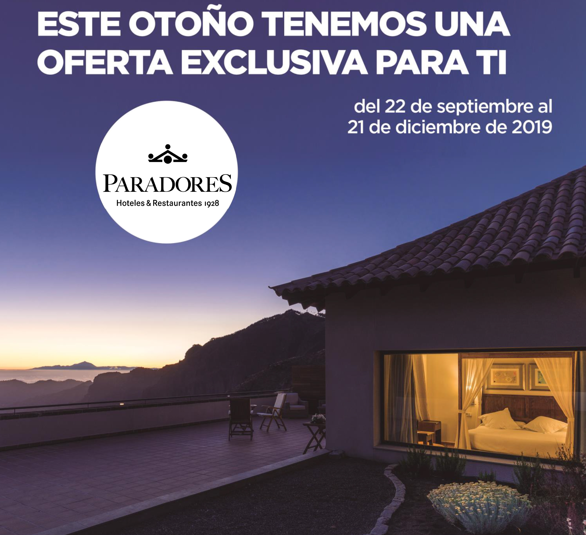 PARADORES - Promoción Especial FINE Otoño 2019