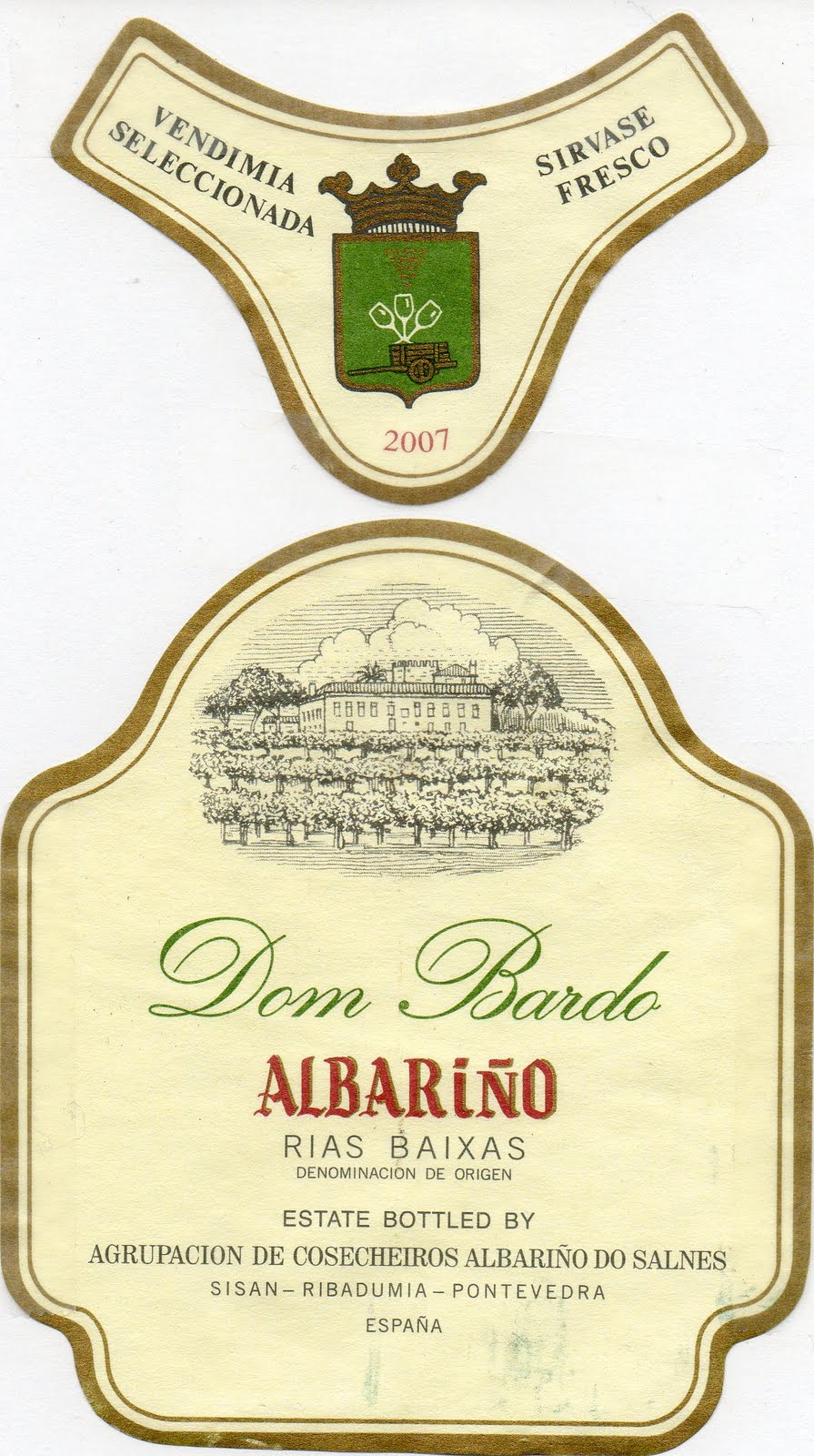 DOM BARDO - Promocin especial vinos Albario