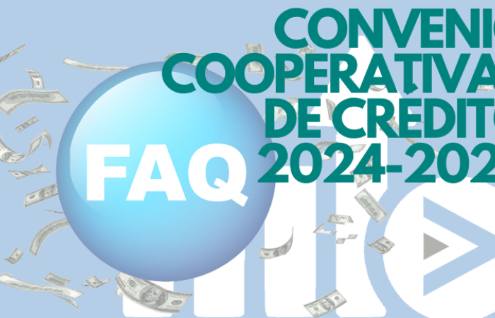 FAQS FIRMA CONVENIO DE COOPERATIVAS DE CRDITO